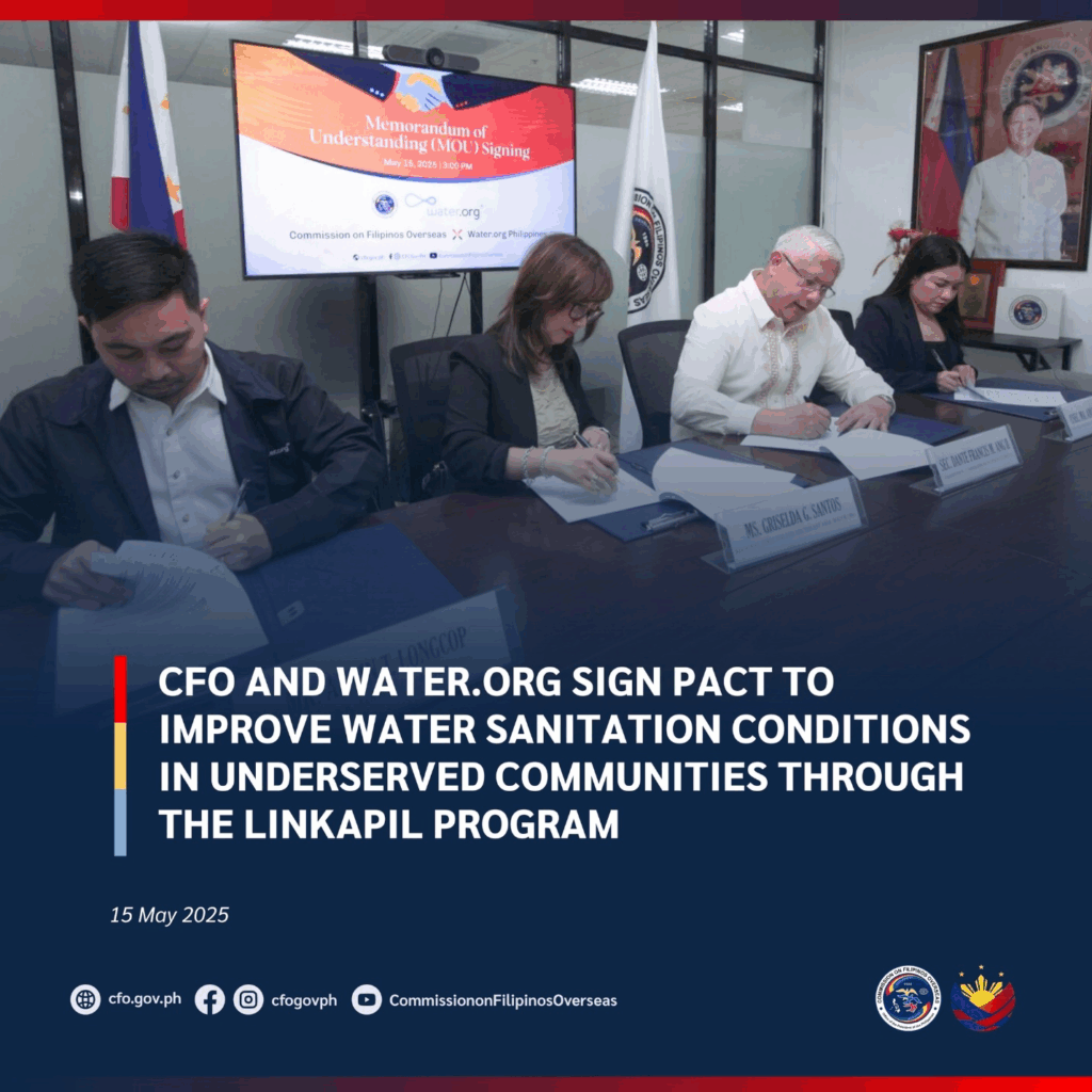 cfo-and-waterorg-sign-pact-to-improve-water-sanitation-conditions-in-underserved-communities-through-the-linkapil-program