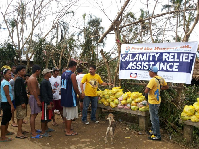 Overseas Filipinos Respond to the Victims of Typhoon Nona in Sorsogon